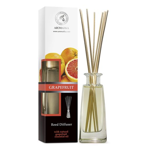 グレープフルーツ精油入りリードディフューザーグレープフルーツ 100ml ReedDiffuserGrapefruit 空气清新剂 室内芳香剂 芳香喷雾器 香薫机 香棒 ルームフレグランス ホームフレグラ…