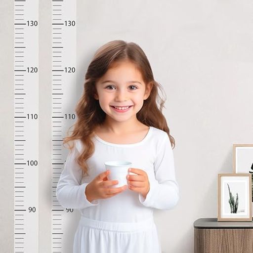 YBGGJO子供身長計ステッカー身長計0-200cm透明シール身長計ウォールステッカー身長測定壁貼り紙壁装飾子供用大人用