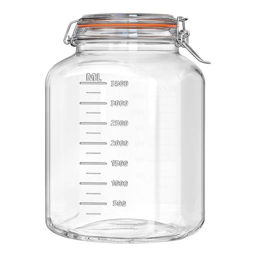 ガラス保存容器密閉容器漬物容器4.2