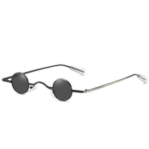 Sunglasses - [supbel]サングラスレトロアンティーク風UV400紫外線対策男女兼用滑り止め付きメンズレディースクラシックデザインだて眼鏡コスチューム用小物写真撮影道具(ブラック)