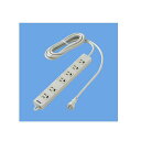 パナソニック(Panasonic)WCH24363HOAタップ(接地15A抜け止め形)(6コ口・グレー)(3mコード付)(マグネット付)(電源表示付)