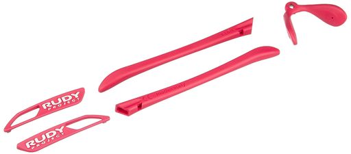 AC210172A テンプルラバー 2本(左右一組) テンプルエンブレム 2個(左右一組) ノーズピース 1個 取り付けネジ