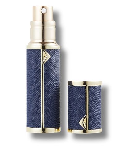 AlxMuNaoアトマイザー香水【5ml・ワンタッチ補充・携帯用】プレミアムレザー仕様底部充填詰め替え簡単..