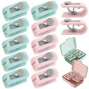 GETRAYS 16個セット 布団クリップ と 収納ボックス、ピンなし 滑り止め 布団ずれ防止 ベッドシーツクリップ 布団固定器、無針アンチシフト 布団固定用 ...
