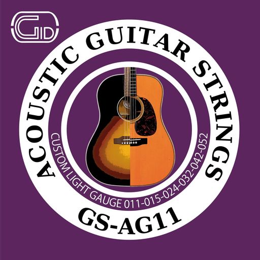 GIDジッドSTRINGSseriesアコースティックギター弦11-52CUSTOMLIGHTカスタムライトゲージGS-AG11