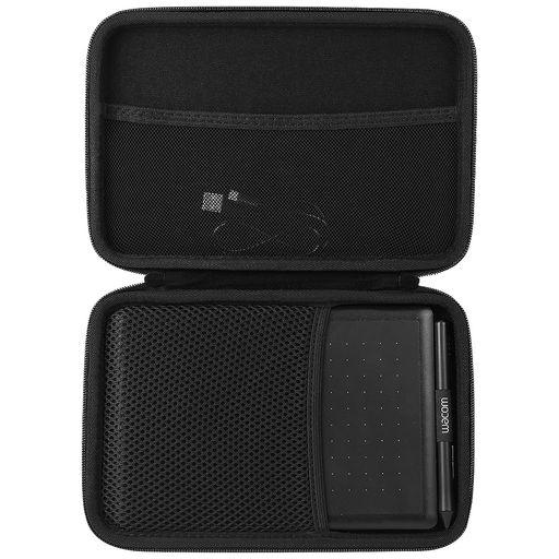特別な保護トラベル収納ケース-Aenllosi 互換品 ワコム Wacom ペンタブレット CTL-472/K1-C保護トラベル収納ボックス(注:ペンタブ CTL-472/K1-C、ワコム 板タブ アクセサリー等は含まれません)。 Wacom CTL-472/K1-C収納ケースの内部はEVAでできており、非常に柔らかく、ペンタブ ワコム CTL-472/K1-Cやワコム CTL-472/K1-Cアクセサリーを完全に保護します。 伸縮性のあるストラップとネットバッグは、One by Wacom を効果的にクッションして固定し、ワコム ペンタブ CTL-472/K1-C を保存できます。ワコム ぺんたぶ CTL-472/K1-C は最も保護されています。 ぬいぐるみの枕のようなインテリアはあなたの絵描き用タブレット CTL-472/K1-C のための居心地の良い家を提供します。 Wacom one 収納ケースは耐久性に優Wacom one CTL-472/K1-C 収納ケースは耐久性に優れた高品質のハードEVAでできており、安心してお使いいただけます。