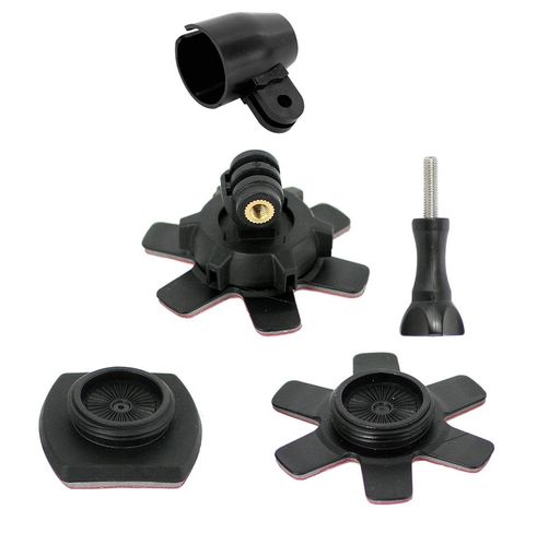 REC-MOUNTS回転式粘着マウントタイプ2RotarySelf-adhesivemount(接着式カーブ+接着式フラットマウント)..