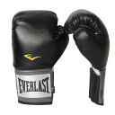 Everlastプロスタイルトレーニングボクシンググローブブラック8oz