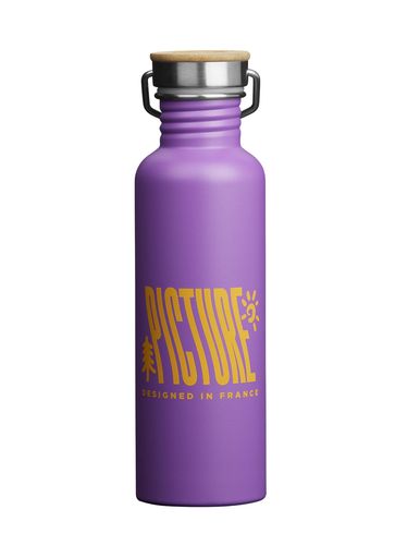 [ピクチャー]ステンレスボトル(保冷保温・750ml)[ACC99P/HAMPTONBOTTLE]アウトドアキャンプPurpleFREE