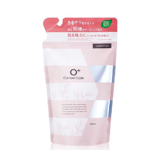 カナエルスタイルモイストリペアシャンプー詰替用400mLオーガニック熱ダメージ補修と保護