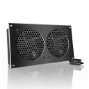 AC INFINITY AIRPLATE S7 静音 冷却 ファン システム 12インチ スピードコントロール ホームシアター AV機器 キャビネット用(2)