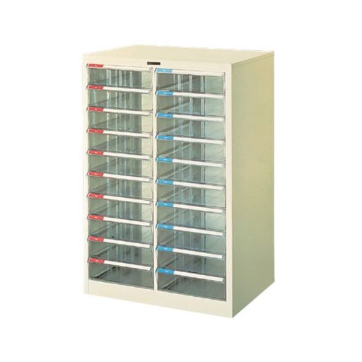ナカバヤシフロアケースB4H880mm深10段・B4・タテ型アイボリーB4-M10P
