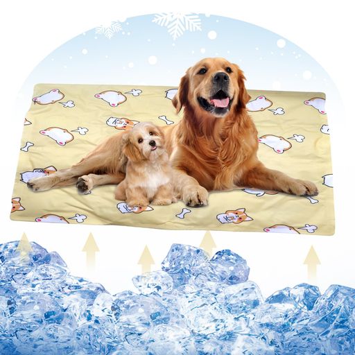 YOUSHYペットひんやりマットペット冷却マット防水人猫犬用ひんやりマット夏用暑さ対策新型涼感冷感マッ..