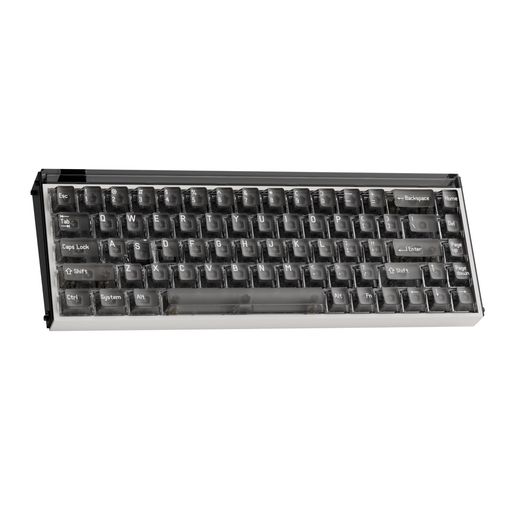 MelGeek MADE68 Pro+ 有線キーボード、ホール効果磁気スイッチゲーミングキーボード、65%コンパクトラピッドトリガー、ホットスワップ対応、RGBスナップタップ&調整可能なアクチュエーション…
