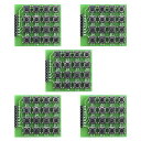 RenHe5個セット4*4行列マトリックスキーボード16ボタンキーパッドモジュール外付けキーボードMCUArduino用