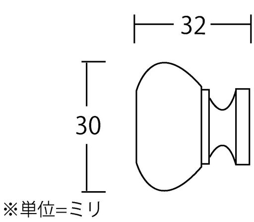 樂天商城 - ベスト2317-Lツマミマットクローム30ミリ0170-305