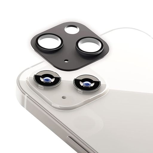 PREMIUMSTYLEIPHONE14/14PLUS用カメラフルプロテクター[ブラック]PG-22RCLG04BK