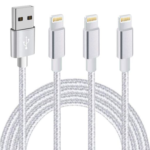 iphone充電ケーブル【MFi認証】[3本セット/2M]ライトニングケーブル急速充電ケーブルiphoneケーブル断線防止超高耐久iPhone14/13/12/11/X/8/8plus/7/6/iPad各種対応