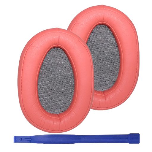 MDR-100ABNイヤーパッド交換用イヤーパッドプロテインPUレザーイヤークッションSonyMDR-100ABNWH-H900Nヘッドフォンと互換性あり