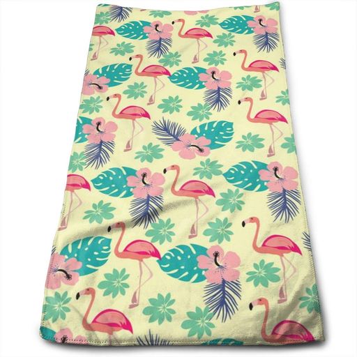 [ץƥå]CinlanckPatternwithFlamingoandPalmLeavesExoticCustomizedFacia...