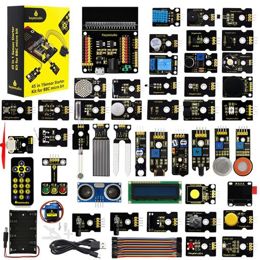 KEYESTUDIO45センサースターターキットMicrobit(マイクロビットボードなし)