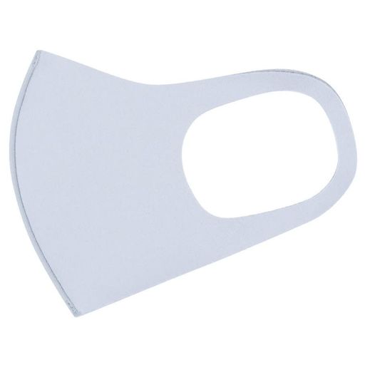 Ikplus MA-09 маска для лица, стираемая стоячая маска Light Gray M размер 2 шт., японское производство, огнеупорная, антивозрастная