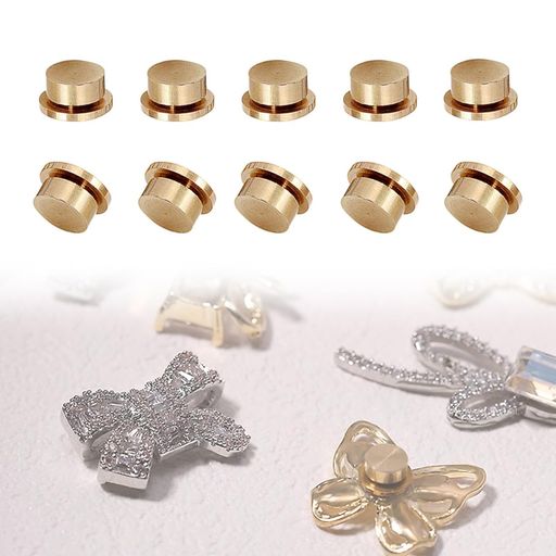 QuickYenネイルパーツスピナー20個セット回転台座ネイルパーツ3Dネイルアートロータリーベアリングレデ..