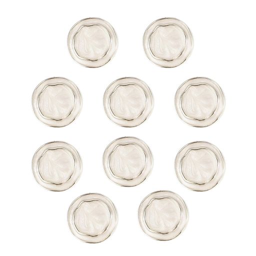 CAPASTEC 10個の丸いボタン、プラスチック製シャンクボタン、女性用の服、シャツ、セーターの装飾用シャンクボタン、ベージュ CAPASTEC 10個の丸いボタン、プラスチック製シャンクボタン、女性用の服、シャツ、セーターの装飾用シャンクボタン、ベージュ