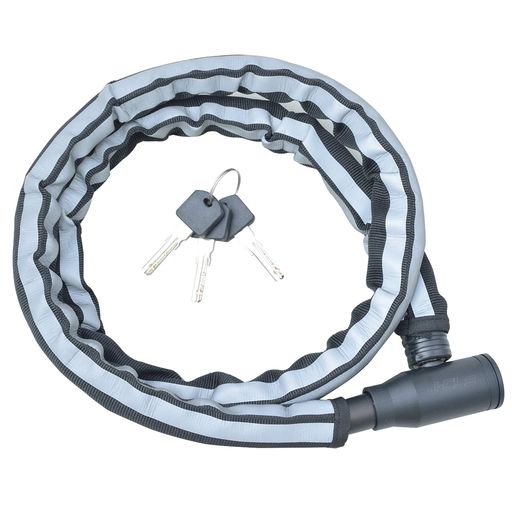 Cable Lock （Key） - J&C反射ジョイントワイヤー錠JC-064WBKブラック