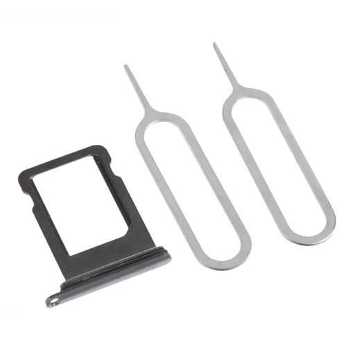 【BLUESEA】IPHONEX専用SIMトレイ防水シリコンリング付きスペースグレーTRAY-X-SPACEGRAY