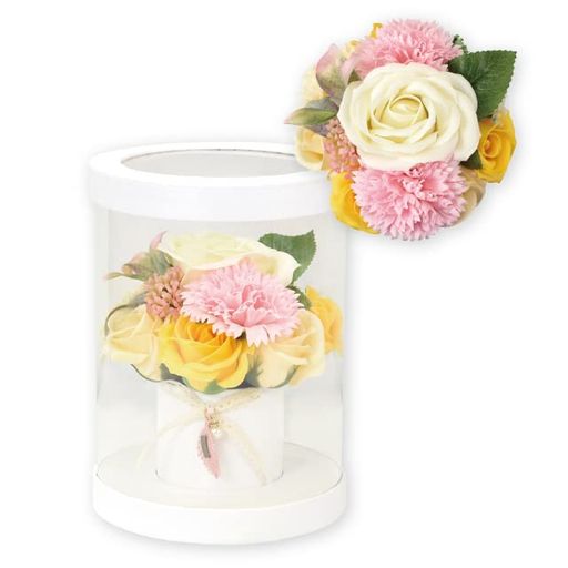 ポピー名古屋ソープフラワー造花花束ギフトシャボンフラワーSH-017