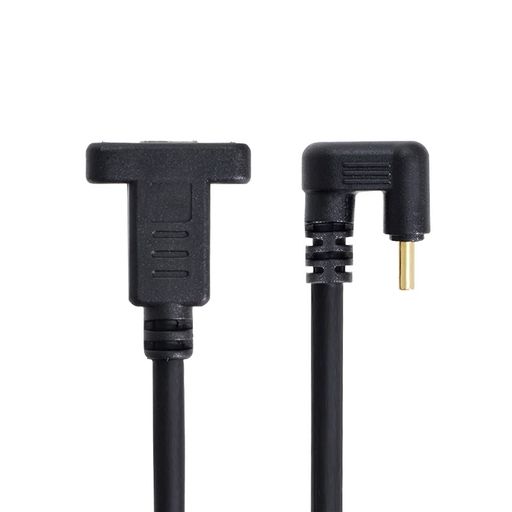 XiwaiUSB3.1TypeCオス-メス延長データケーブル180度U字型背面角度付き30cm(2.0)