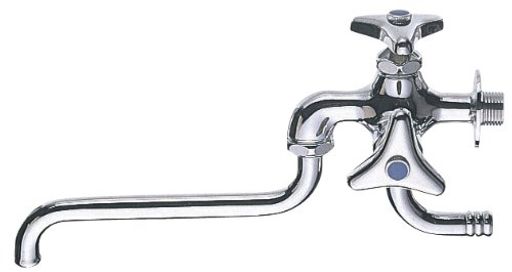 SANEI(サンエイ)【二口自在水栓寒冷地仕様】呼び13POS付JE10AK-13