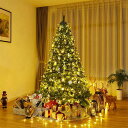 【2025年最新】QUEENBABILEDイルミネーションライトクリスマスツリー飾りライトストリングライトクリスマス飾り280球8本*2m/本8種点灯パターン点滅/常時点灯記憶モード防水防塵ACアダプター…