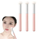 nalainaコンシーラーブラシメイクブラシ【5個セット】メイクアップスポンジシミを自然に隠す化粧道具乾湿兼用