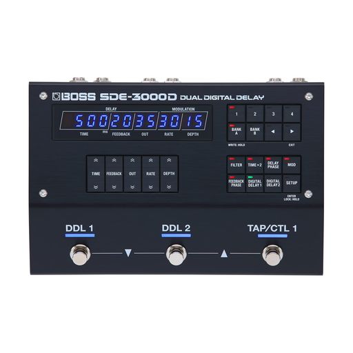 1983年に登場したデジタル・ディレイの名機 Roland SDE-3000を2基搭載したフロア・ペダル