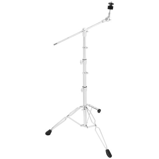 AKOZLIN ブームシンバルスタンド 高さ調整84-115cm シンバルスタンド クロームメッキ銀色 クロムめっき ライトウェイトシリーズ 楽器アクセサリー