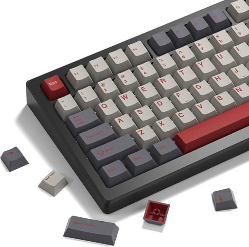 Womier キーキャップセット PBT キーキャップ Cherryプロファイル 138キー 65%/75%/96%/フルサイズ Cherry MX Kailh Outemu Gateronメカニカルゲーミングキーボード用カスタムキーキャップセット