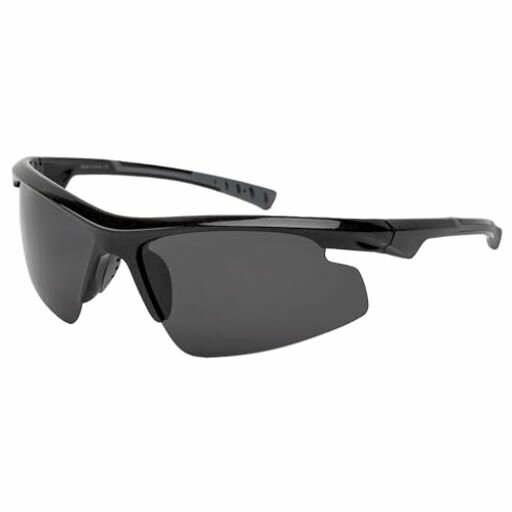 樂天商城 - [保土ヶ谷電子販売]スポーツサングラスメンズ偏光スモークブラックHSG-S03-B