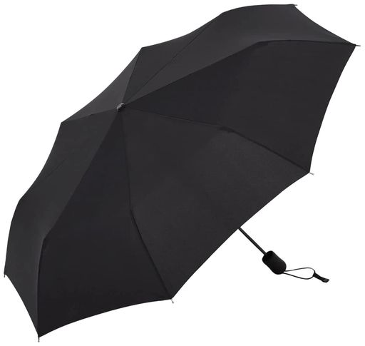 UNIQLOユニクロUVカットコンパクトアンブレラ(親骨55cm)(UPF40)晴雨兼用回転仕様オリジナルマイクロファイバークロス付き(ブラック)