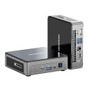 GEEKOM MINI AIR 12 ミニPC 16GB DDR5+512GB PCIE M.2 SSD 第12世代 INTEL ALDER LAKE-N100 4コア/4スレッド(最大周波数3.4GHZ)WIN 11 PRO WIFI6/BT5.2