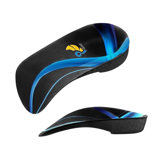 インソール中敷き衝撃吸収QBK扁平足アーチサポートスポーツかかと足底筋膜炎日常用M