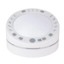 WHITE NOISE MACHINE ホワイトノイズマシン 27のループしない自然な癒しの音 安眠グッズ 騒音対策 睡眠促進 5分間録音再生機能 ACまたはUSB搭載 赤ちゃん·子供·大人の睡眠補助器具