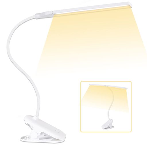 【2025年最新改良】SATADAクリップライトデスクライトコードレス目に優しい明るいデスクスタンドライトled卓上ライトブックライト読書灯三段階調色無段階調光USB充電