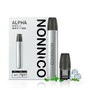 電子タバコ VAPE ベイプ NONNICO ALPHA電子タバコ 禁煙パイポ 禁煙グッズ 電子タバコ 使い捨てカートリッジ VAPE ポッド ベイプ RELX...
