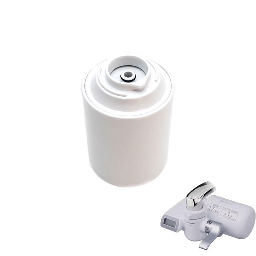 LQHZC【JIS規格国内検査済み】パナソニック浄水器カートリッジ互換品TK-CJ24C1対応国産ユニチカ不織布・スリランカ活性炭採用蛇口直結型6段階ろ過19物質除去(高除去/節水)黒粒ゼロ蛇口直結…