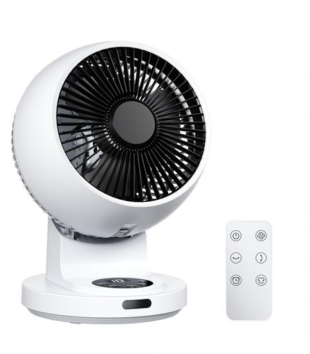 サーキュレーター【360°強風(花粉の換気、梅雨干し、冬夏節電)】DCモーター上下左右首振り静音1-12時間入/切タイマー11段階風量調節リモコン付き小型扇風機分解丸洗い梅雨対策猛暑対策…