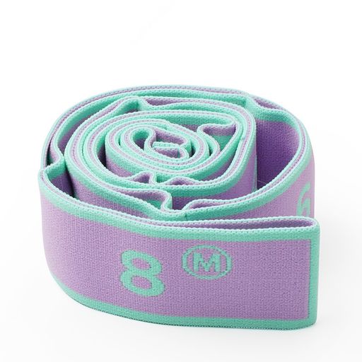 ストレッチグッズヨガバランス開脚チェアフィットネスバンド高弾性8段階の強度(身長140cm以下の方に ...