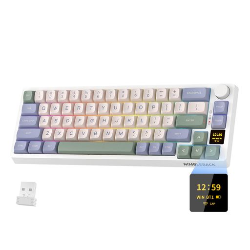 LTCNimblebackNB682PRO65%磻쥹ᥫ˥륭ܡɡǥץ쥤꡼ȥΥդ2.4G/BT/USB-C...
