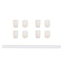 なわとびFC1801予備用留め具の部品2組ストッパー保護チューブ【部品のみ】